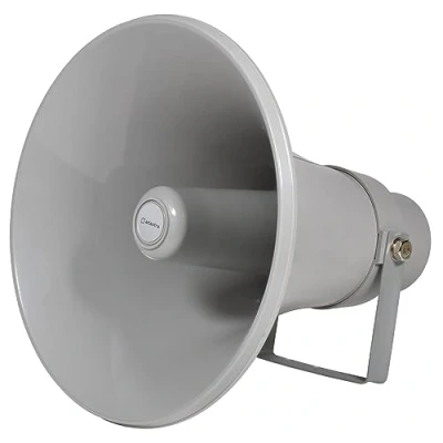 Image of Adastra Weatherproof Outdoor Public Address Speaker Horn with 100V Line Tapping Selector 30W Max