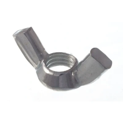Image of BUTTERFLY WING NUTS 10MM M10 BZP BRIGHT ZINC PLATED STEEL ( pack of 10 )