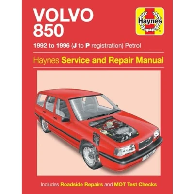 Image of Volvo 850 Petrol (92 96) Haynes Repair Manual (Paperback)