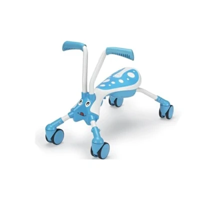 Image of Scramblebug 4 Wheel Balance Bike for 1 3 Year Old Kids, Fold and Go, Tide, Foot to Floor Ride On That Develops Your Toddler’s Motor Skills, 360 Wheels No Surface Scratches