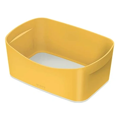 Image of Leitz L:MyBox Storage Tray Cosy warm yellow,246 x 98 160 mm