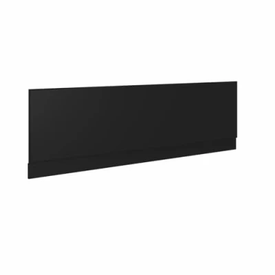 Image of NRG Bath Panel Bathroom Moisture Resistant Wood MDF Front Panels Black 1800mm
