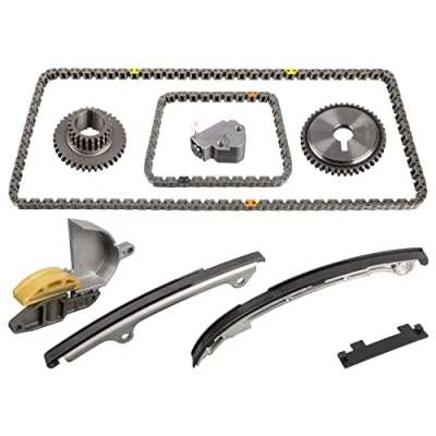 Image of 130216N20A, 130216N20AS1, 13024AU420, 13024AU420S1, 130286N20A Timing Chain Kit FEBI BILSTEIN 109056 NISSAN: X Trail