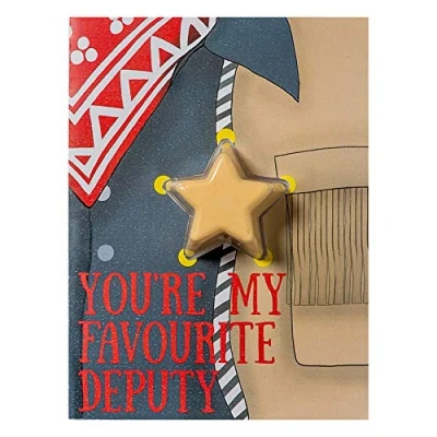 Image of Bomb Cosmetics You&#039;re My Favourite Deputy Bath Blaster Card
