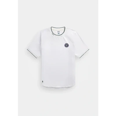 Image of Polo Ralph Lauren Short Sleeve Unisex Print Tshirt, Size: Large, Ceramic white