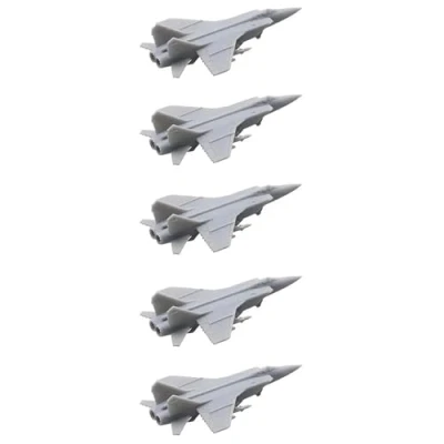 Image of 5PCS 1/2000 1/350 Scale DIY Model Aircraft Mig 31 Interceptor Airplane Resin Military For Hobby Collection(1/2000 (11mm))