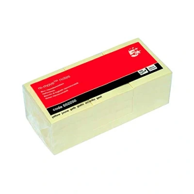 Image of Stick N 21003 38x51mm Pastel Sticky Note Yellow (Pack of 12 Pads)