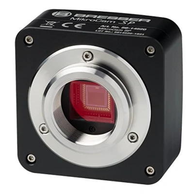 Image of BRESSER MikroCam SP 5.0 MP Microscope Camera, Black