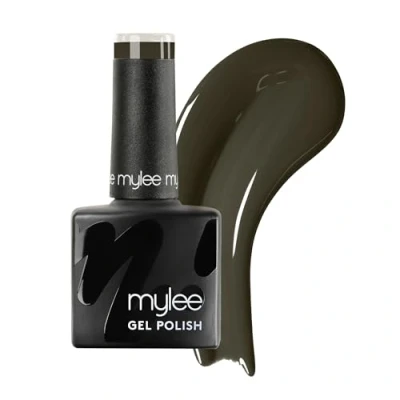Image of Mylee Gel Nail Polish 8ml [Deep Olive] UV/LED Soak Off Art Manicure Pedicure for Professional, Salon &amp; Home Use [Autumn/Winter Range] Long Lasting Easy to Apply