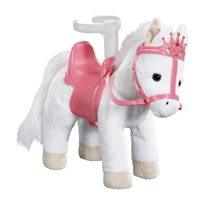 Image of Baby Annabell Little Sweet Pony 36cm for Toddlers 1 Year &amp; Up Easy Small Hands Includes With Doll Holder Bridle