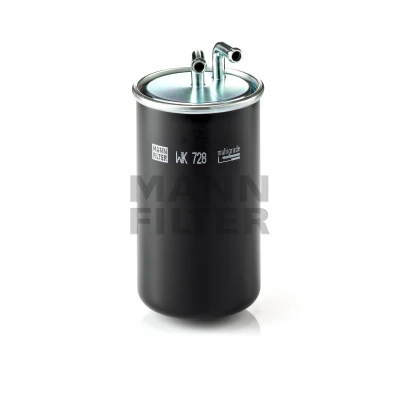 Image of 1770A024 Fuel Filter MANN WK 728 In Line 8mm MITSUBISHI: Lancer 8, Grandis, Outlander 2 SUV