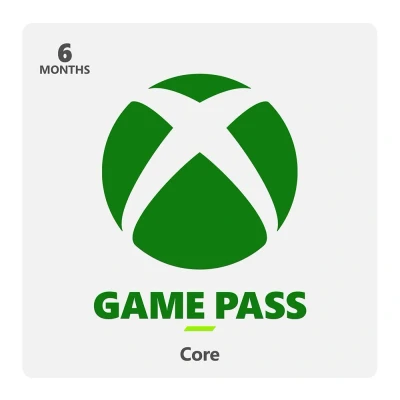 Image of XBOX Game Pass Coreu0026trade 6 Month Membership