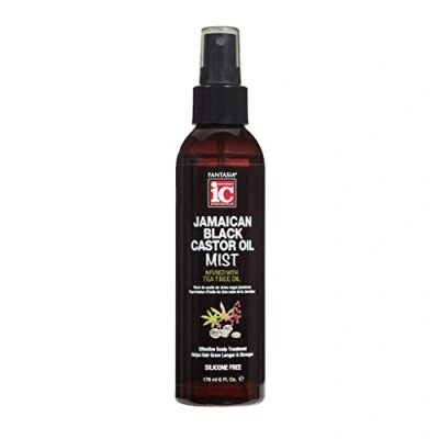 Image of leebeauty.com Fantasia IC Jamaican Black Castor Oil Mist infused with Tea Tree (6 oz)