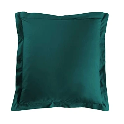 Image of douceur d&#039;intérieur, Lina Emerald Cushion Cover (63 x 63 cm) 100% Cotton