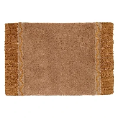 Image of Avanti Linens Bath Mat, Cotton Rug, Skid Resistant Bathroom Decor (Braided Medallion Collection, 20&quot; x 30&quot;)