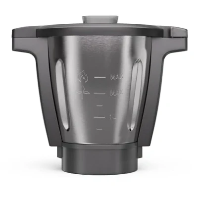 Image of Klarstein Ceramic Jar for Food Processor Blender Multifunctional, 1700W w/Mincer, 4 in 1 Blenders, Mixers &amp; Processors Kitchen, 4.7L Pro Large Combo