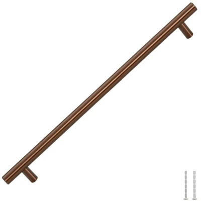 Image of vidaXL Cabinet Handles 5 pcs Bronze 320 mm Stainless Steel