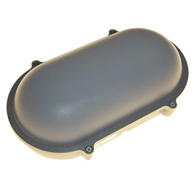Image of 25 watt LED Outdoor Bulkhead Light 80% Energy Saving Weatherproof Timeguard Night Eye LEDBH025W