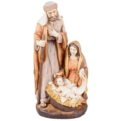 Image of The Healing Corner Christmas Nativity Scene Xmas Decoration Holy Family Special Gift Ornament