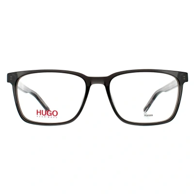 Image of Hugo Boss Man HG 1074 5RK Vista frames Acetate Black/Grey Squared
