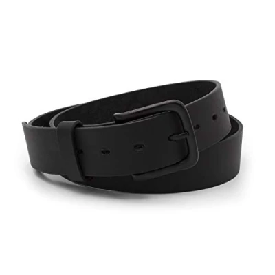 Image of The Huntsman Full Grain Leather Black Belt Made in USA Large