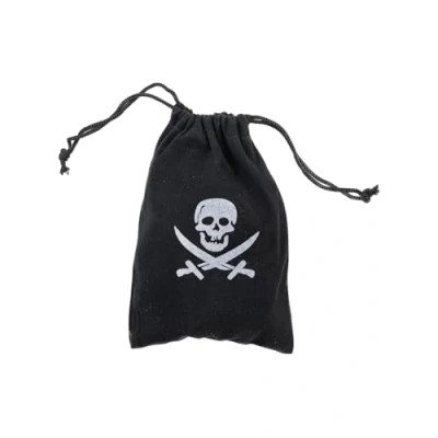 Image of Funidelia Pirate bag for men and women Corsair, Buccaneer Accessories adults, fancy dress costumes &amp; props Halloween, carnival parties Black