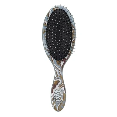 Image of Wet Brush Original Detangler Hair Brush, Grey (Engineered Nature) Ultra Soft IntelliFlex Bristles Detangling Glides Through Tangles (Wet Dry &amp; Damaged Hair) Women Men