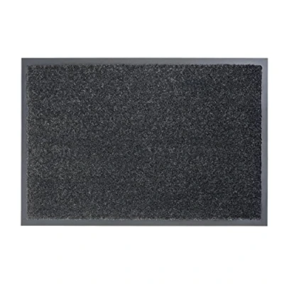 Image of Carpido Doormat, Polypropylene, Gray, 40 x 60 cm