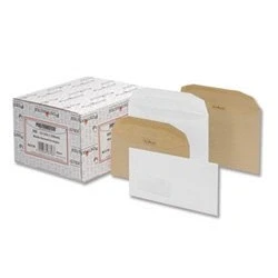Image of Postmaster Envelopes Wallet Gummed with Window 90gsm White DL [Pack of 500]