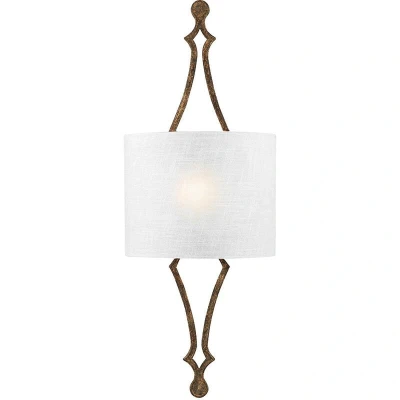 Image of Tilling 1 Light Indoor Wall Gold Leaf, E27