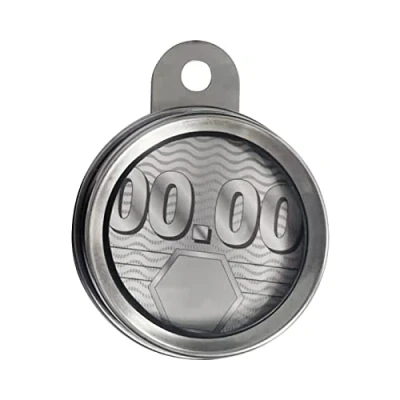 Image of NIHUIFA Aluminum Tax Disc Permit Card Hanger Label Holder Seal for Scooter Bikes Mopeds ATV Motorcycle