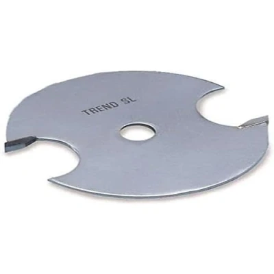 Image of Trend Professional 1/4 Inch Bore Slotter, 2.0mm Kerf, Slot Cutter with 36mm Cut Diameter, 2 Teeth, Tungsten Carbide Tipped, SL/B