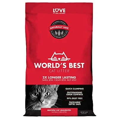 Image of World&#039;s Best Cat Litter 14lb (6.36kg) Multiple Unscented