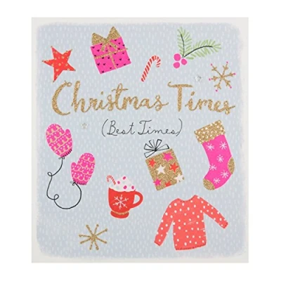 Image of Hallmark Medium &quot;Simply Fabulous&quot; Christmas Card
