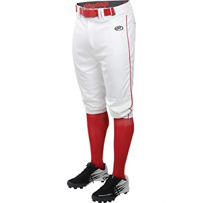 Image of Rawlings Launch Series Knicker Baseball Pants Piped Adult Sizes