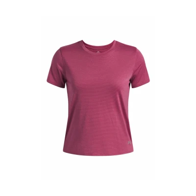 Image of Under Armour UA Launch Shortsleeve Fuchsia Dusk / Reflective LG