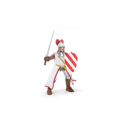 Image of Papo Hand painted Figurine Medieval &amp; Fantasy Lancelot 39817 Collectible for Children Suitable Boys and Girls From 3 years old