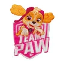 Image of Mono Quick Paw Patrol Appliques, Iron On Patch, Sew Chase Skye Marshall Rocky Team (18153 Team)