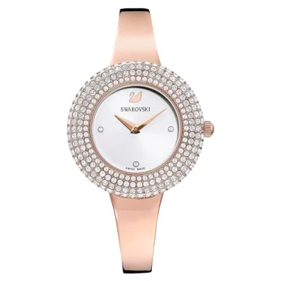 Image of Swarovski Ladies Crystal Rose Gold Tone Bracelet Watch 5484073