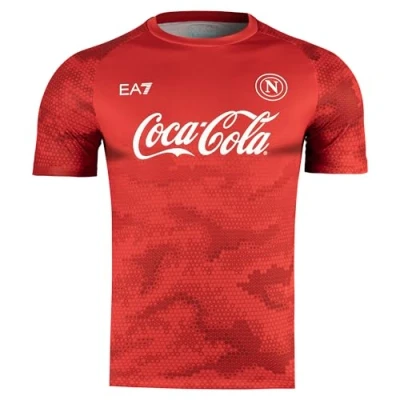 Image of SSC NAPOLI Maglia Training Ea7 T Shirt, red, L