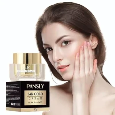 Image of 24K Gold Cream, 99.9% Pure Gold, 30g, Anti Aging, Moisturising