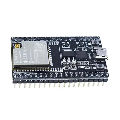 Image of ESP32 DevKitC floor boards mounted WROOM 32D 32U WROVER module (WROOM black)