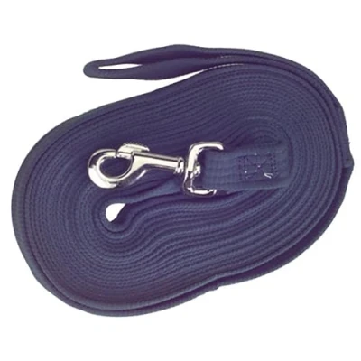 Image of Kincade Soft Feel Lunge Rein, Navy, 9m