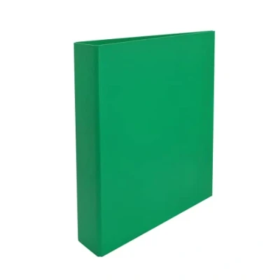 Image of Raylu Paper® 40mm 4 D Ring Binder A4 with for Document Holding Size 33.5cm High x 26cm Wide and 6cm Spine (Dark Green)