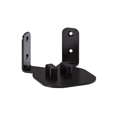 Image of Wall mount for Sonos One/Sonos One SL/Sonos Play 1 Corner version super surround sound &amp; space saving Made in Germany black