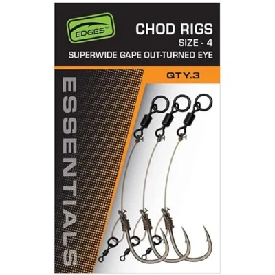 Image of Fox Edges Micro Barbed Chod Rigs: 4