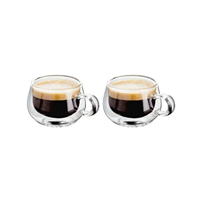 Image of Judge Double Walled 75ml Espresso Glass Set Of 2 JDG25