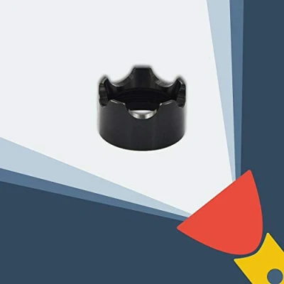 Image of Crenellated Strike Bezel Talon Face Cap for Mini Maglite AA Cell Torch/Flashlight (for Incandescent Maglite)