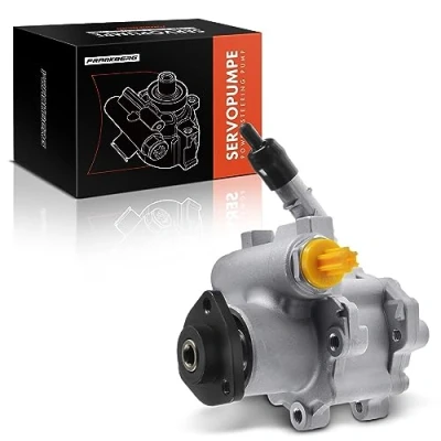 Image of Frankberg Power steering Pump Hydraulic Without Pulleys Compatible with 1 Series E81 E87 E88 E82 2.0L 2004 2013 3 E90 X1 E84 2009 2015 Replace# 32416788838