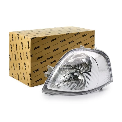 Image of 8200163516 Headlights TYC 20 1268 05 2 Left H7, H1 for right hand traffic with electric motor RENAULT: MASTER Kasten, Pritsche/Fahrgestell